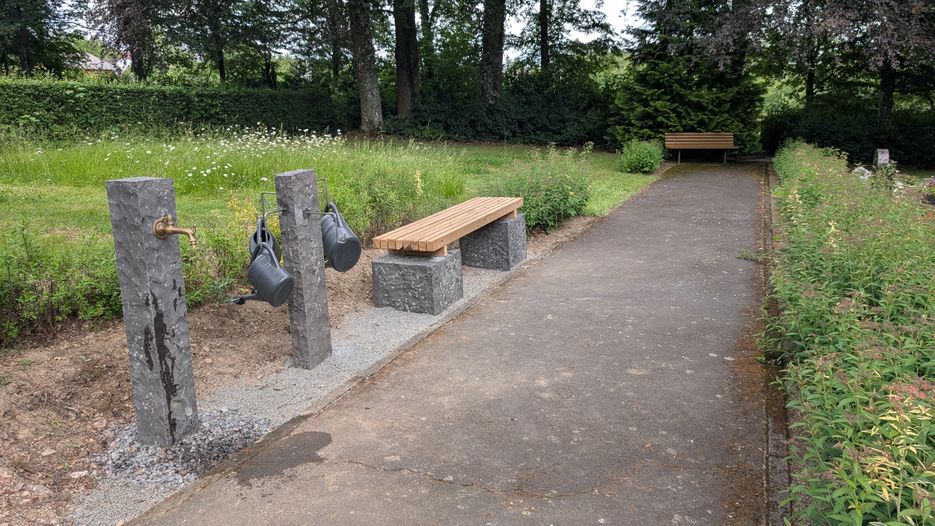 Wasserstelle Friedhof Mückeln